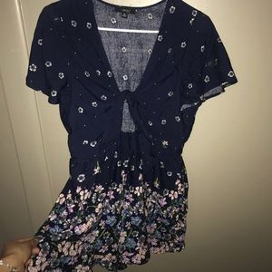 Floral romper